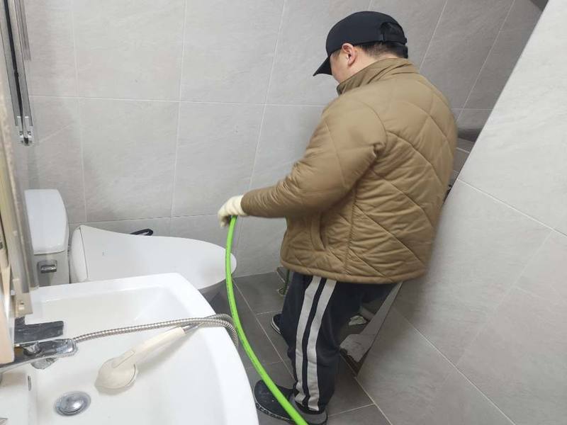 다산 변기막힘 작업사례 22