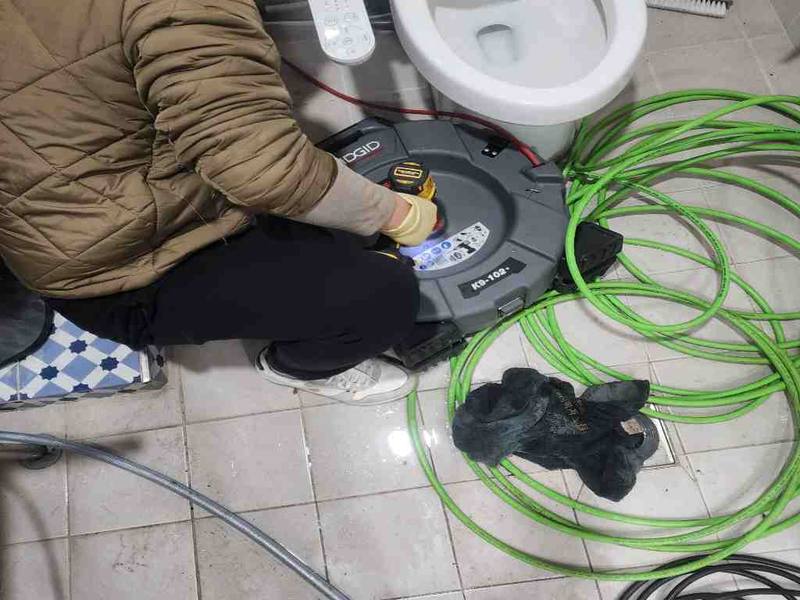 다산 변기막힘 작업사례 23