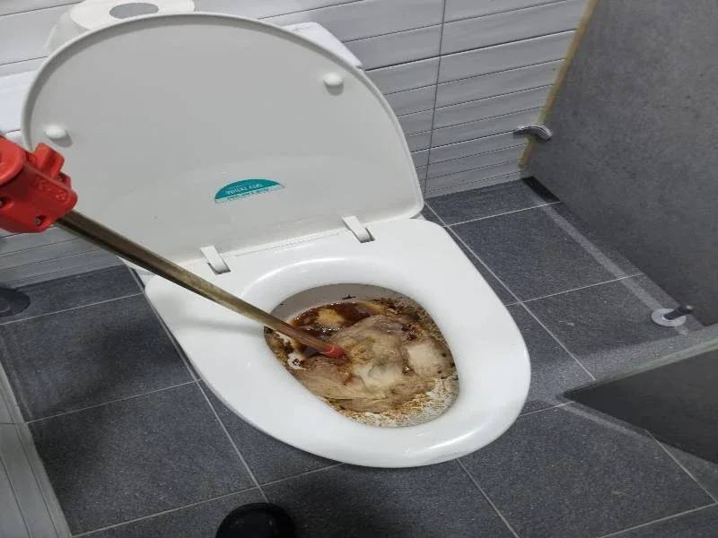 다산 변기막힘 작업사례 31