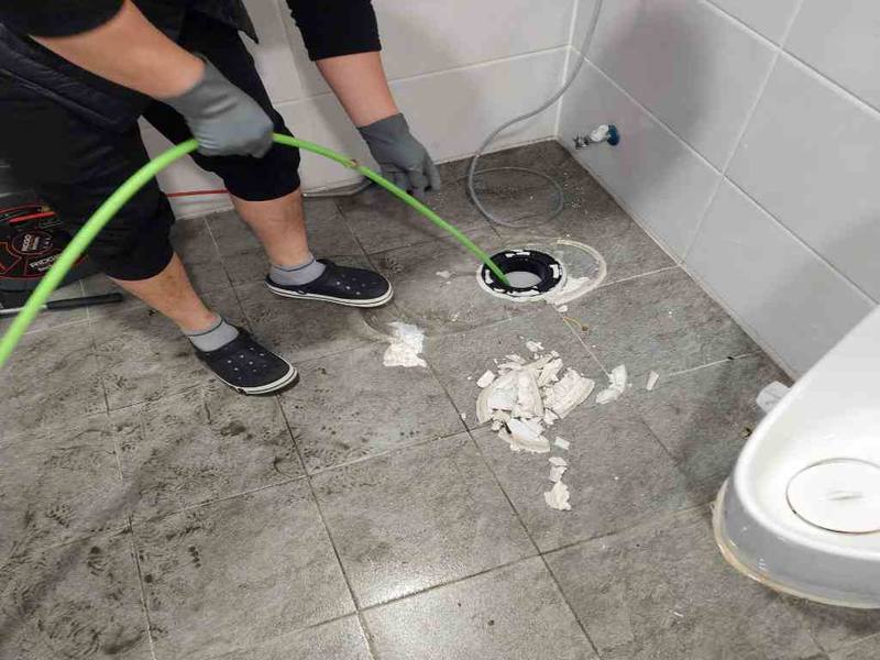 다산 변기역류 작업사례 17