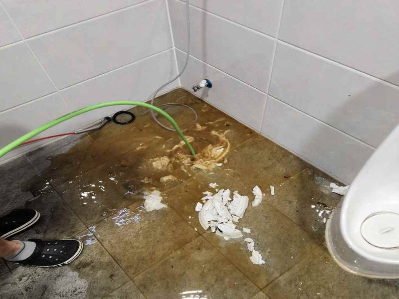 다산 변기역류 작업사례 19