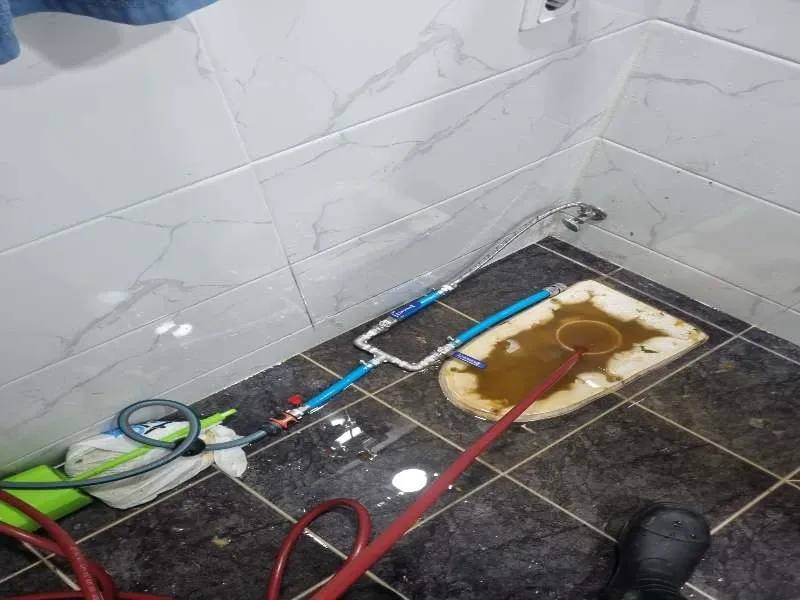 다산 변기역류 작업사례 12